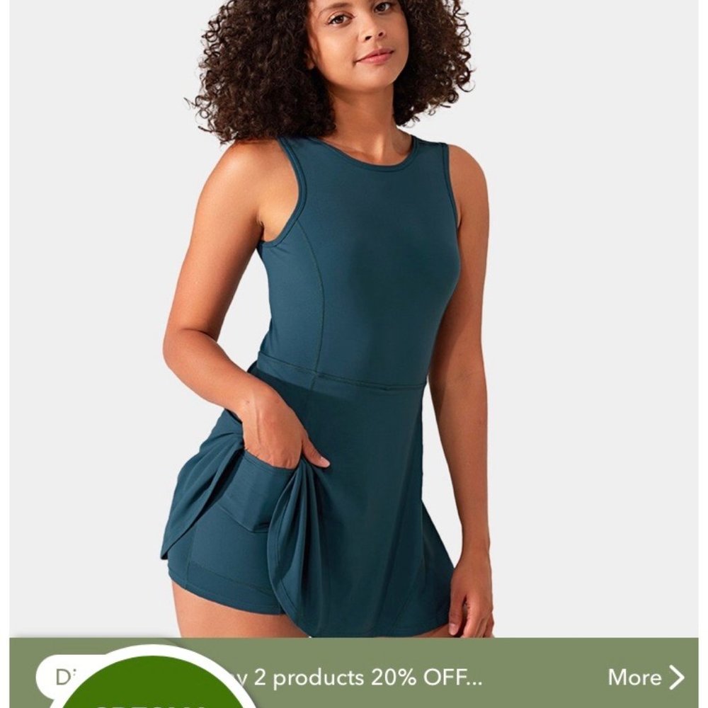 Halara Bloom Tennis Dress